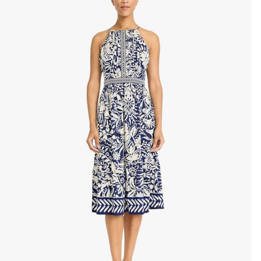 🏷️ NWT Maggy London Sleeveless Fit & Flare Dress - Size 10